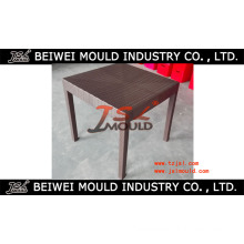 Injection Plastic Rattan Table Mould